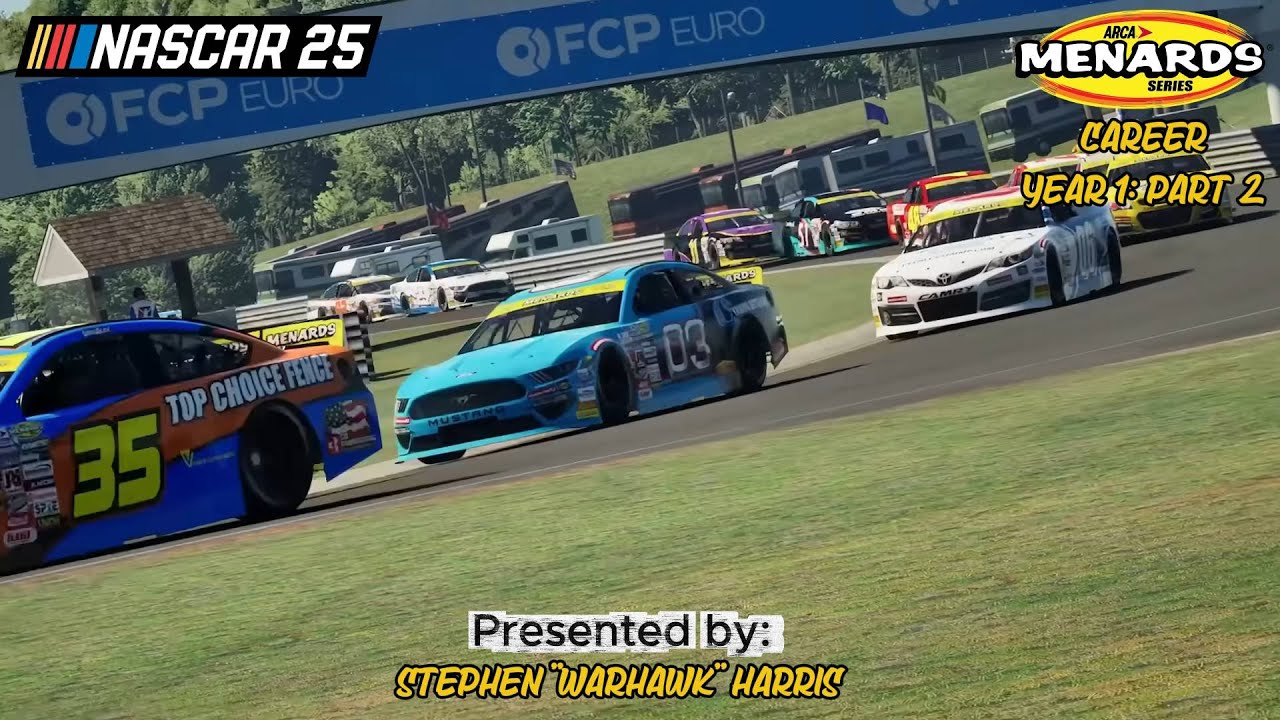 NASCAR 25 | ARCA Menards | Career - Year 1: Part 2
