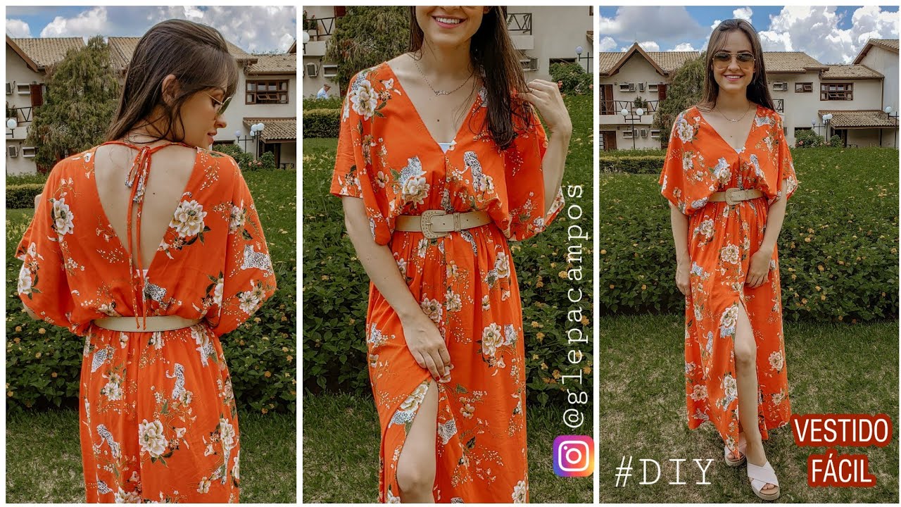 VESTIDO sem molde | MUITO FÁCIL 
#diy #costurafacil #passoapasso