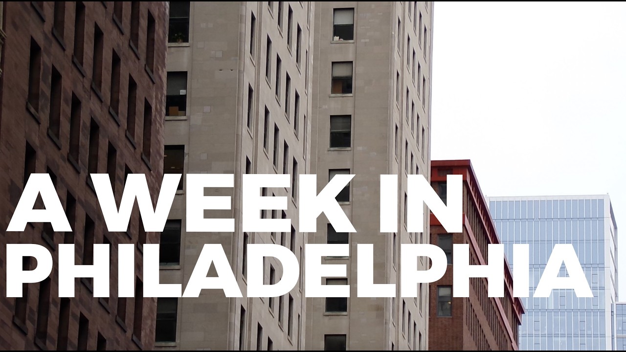 Philadelphia Resident's Average Week in the City + Vibes and Chill Music | Philadelphia, PA