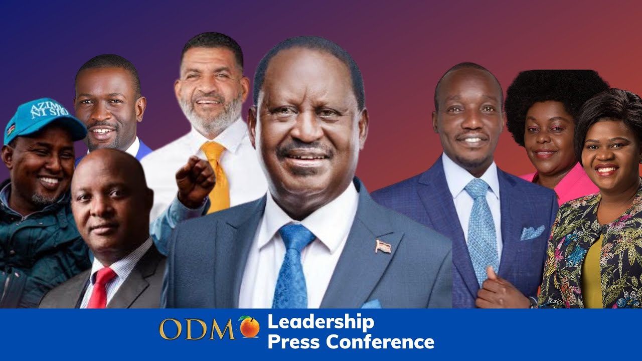 BREAKING LIVE: Raila UNVEILS Anyang' Nyong'o as ODM Party Leader