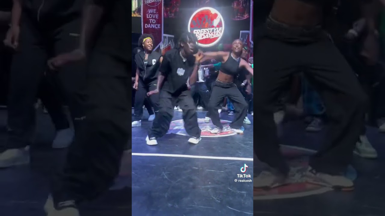 Real cesh leads Dwp in dance battle at Nigeria
