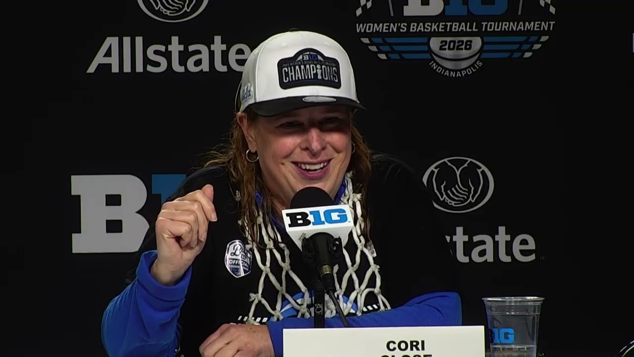 UCLA W. Basketball Postgame - Big Ten Tournament Championship (March 8, 2026)
