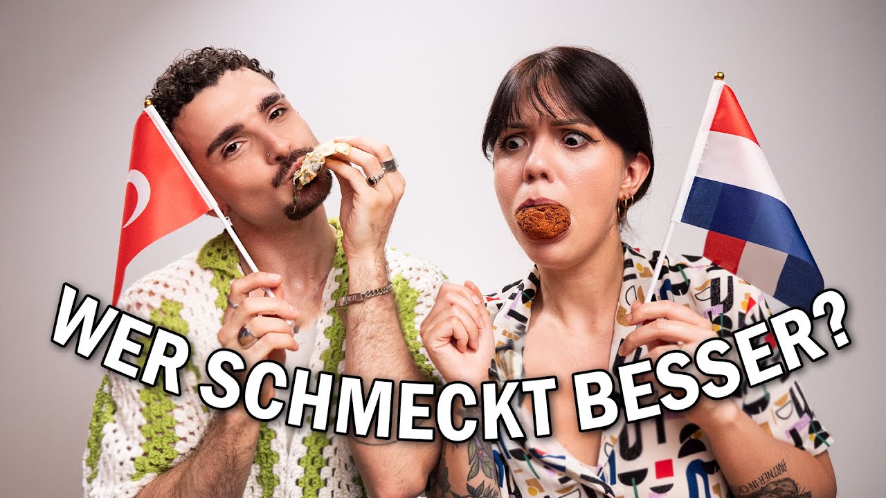 Wir testen die typischen Speisen der EM Spiele! mit @Vinsainto