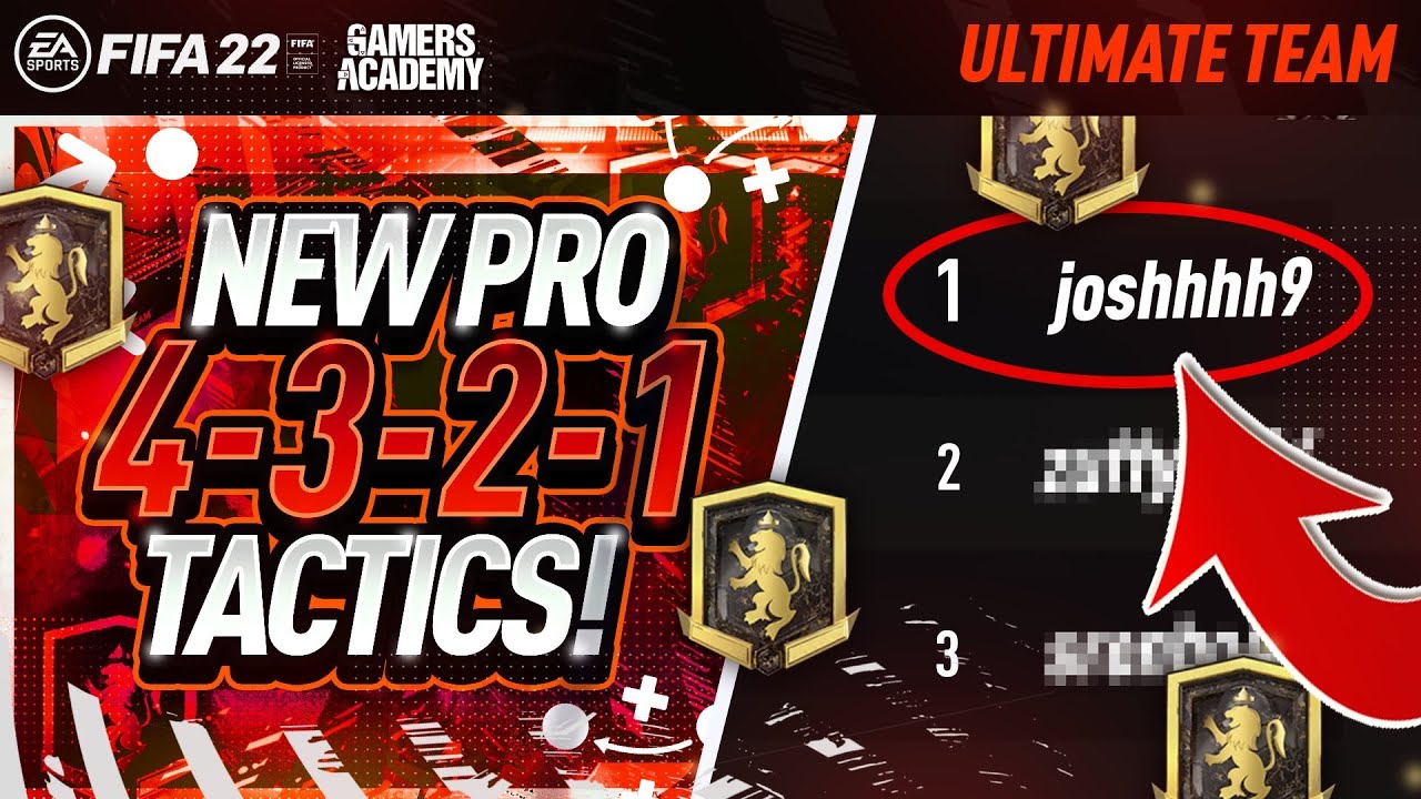 FIFA 22 - INSANE PRO PLAYER (4321) CUSTOM TACTICS + PLAYER INSTRUCTIONS!!