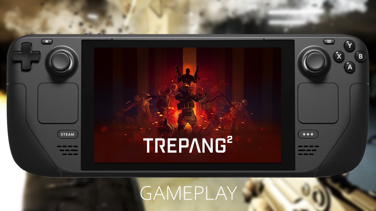 Trepang2 Demo gameplay on Steam Deck