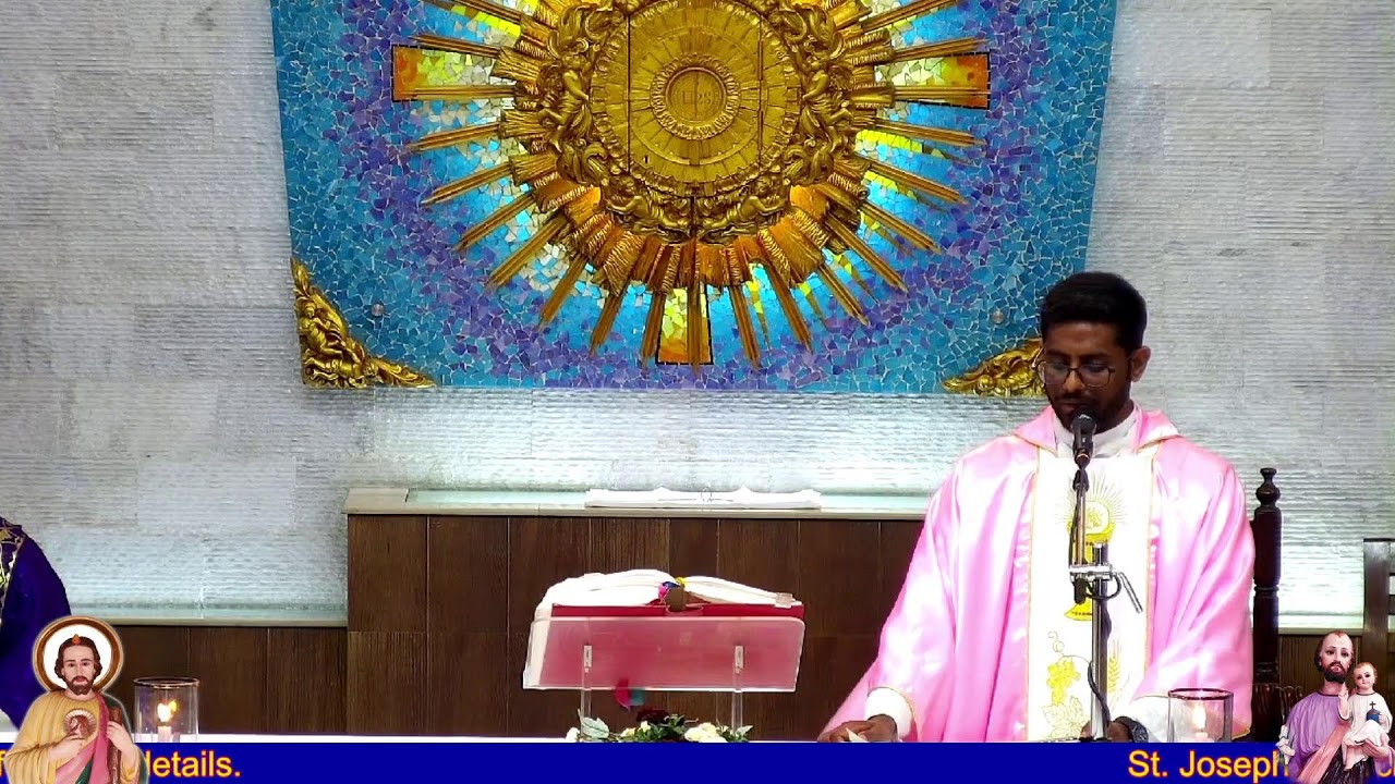 15-03-2026 4th SUNDAY LENT 6.am &7.am  Holy Mass St Joseph & St JUDE Church Thevara