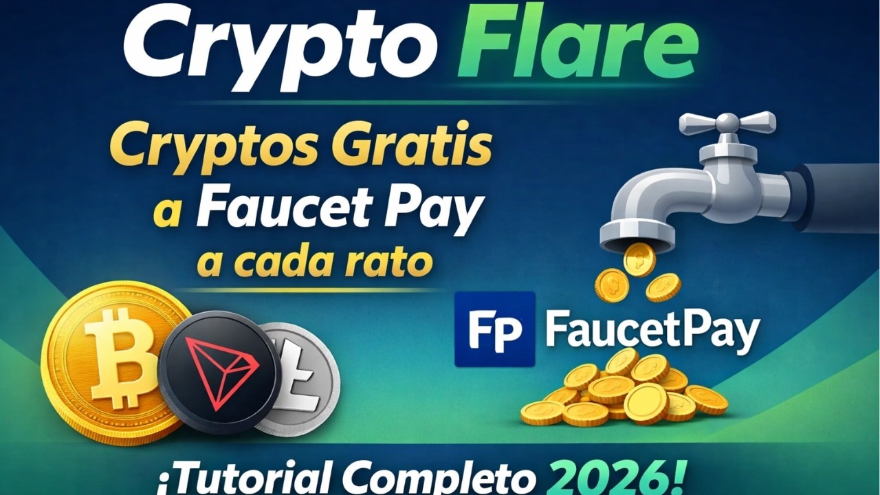 CryptoFlare: el mejor faucet para ganar criptomonedas gratis|Pagos directos Faucet Pay