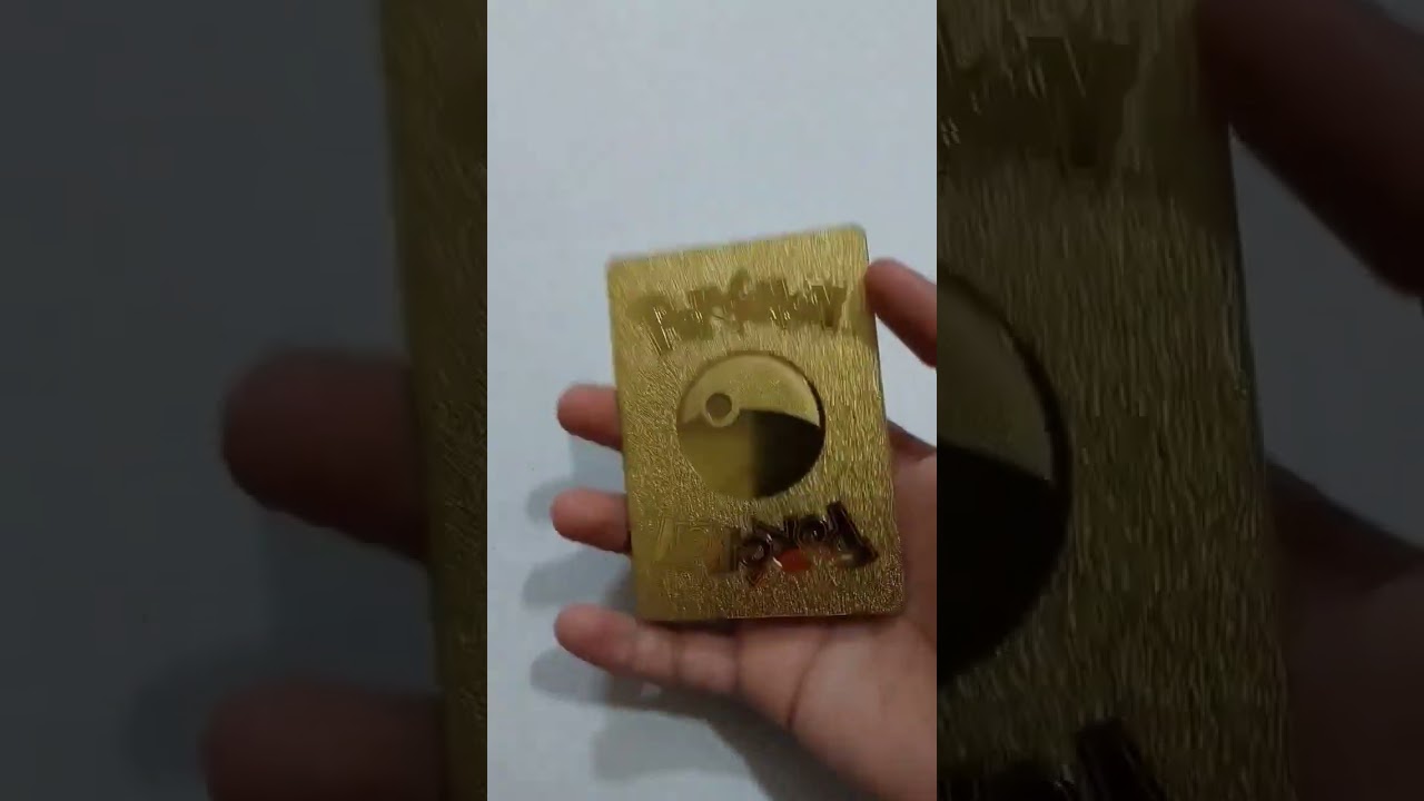 #pok&eacute;mon card fake gold cards from Ohio