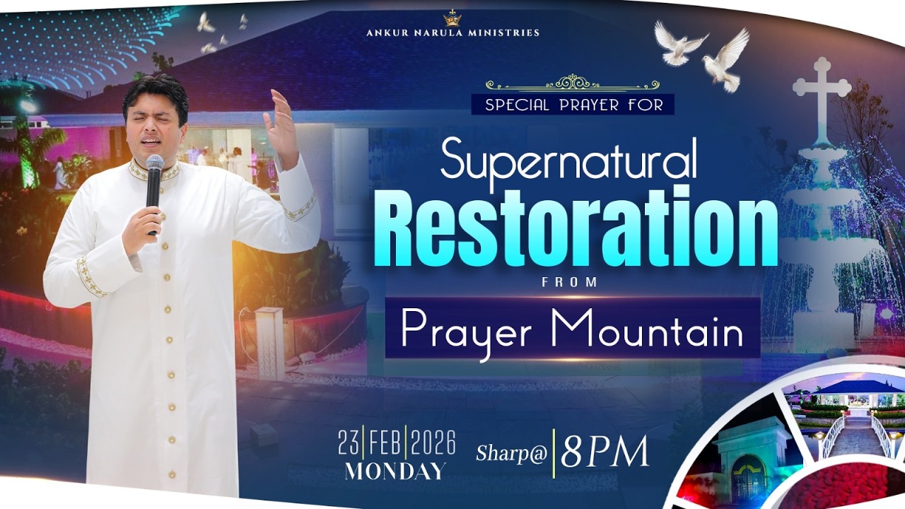 Prayer Mountain |🔴live (23-02-2026) Special Prayer for Supernatural Restoration | ‪@AnugrahTV‬