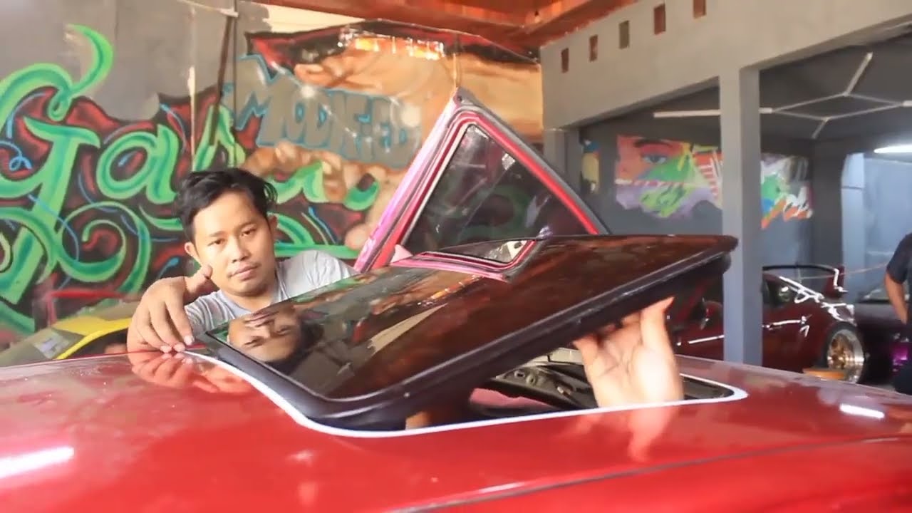 PASANG SUNROOF MOBIL UNIVERSAL MERK RSWAG BUTUH WAKTU HANYA 3 JAM SAJA #RGARAGEMODIFICATION