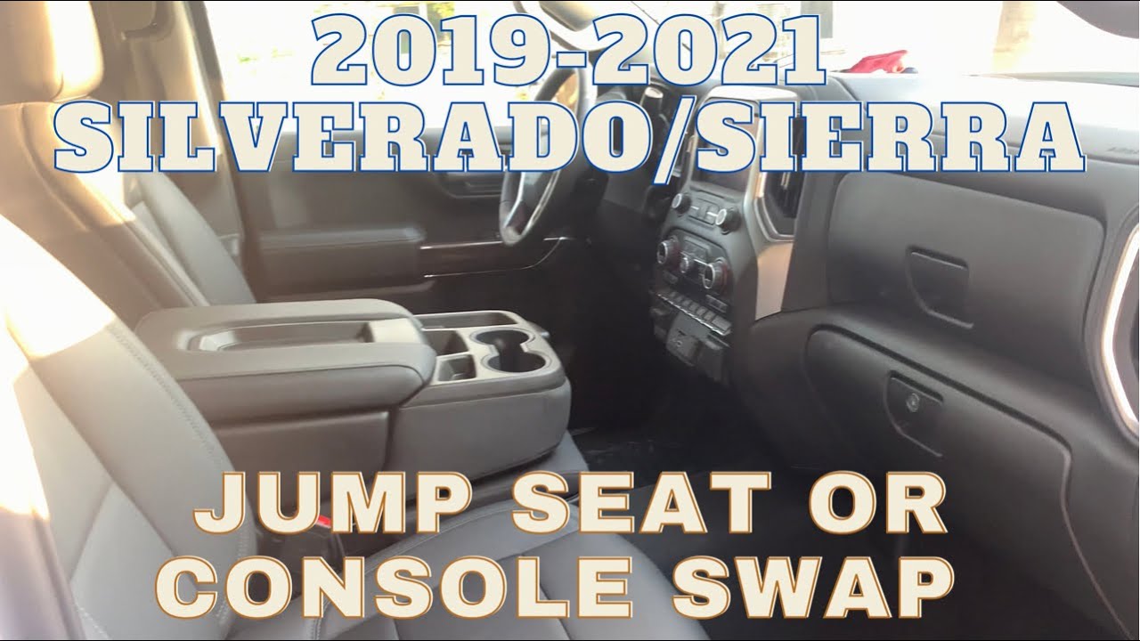 2019-2021 Silverado/Sierra Full Center Console or Jump Seat Swap