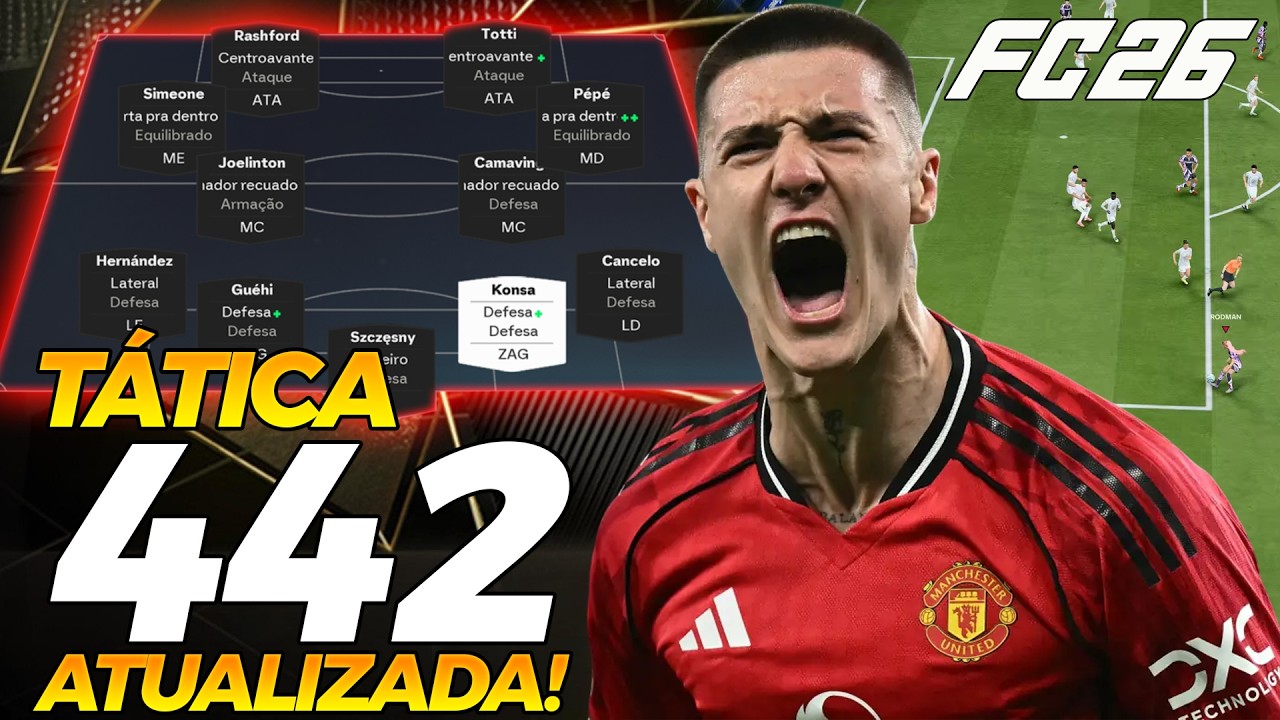 FC 26 | MELHOR FORMAÇÃO TÁTICA 442 ATUALIZADA EA FC 26 ULTIMATE TEAM!