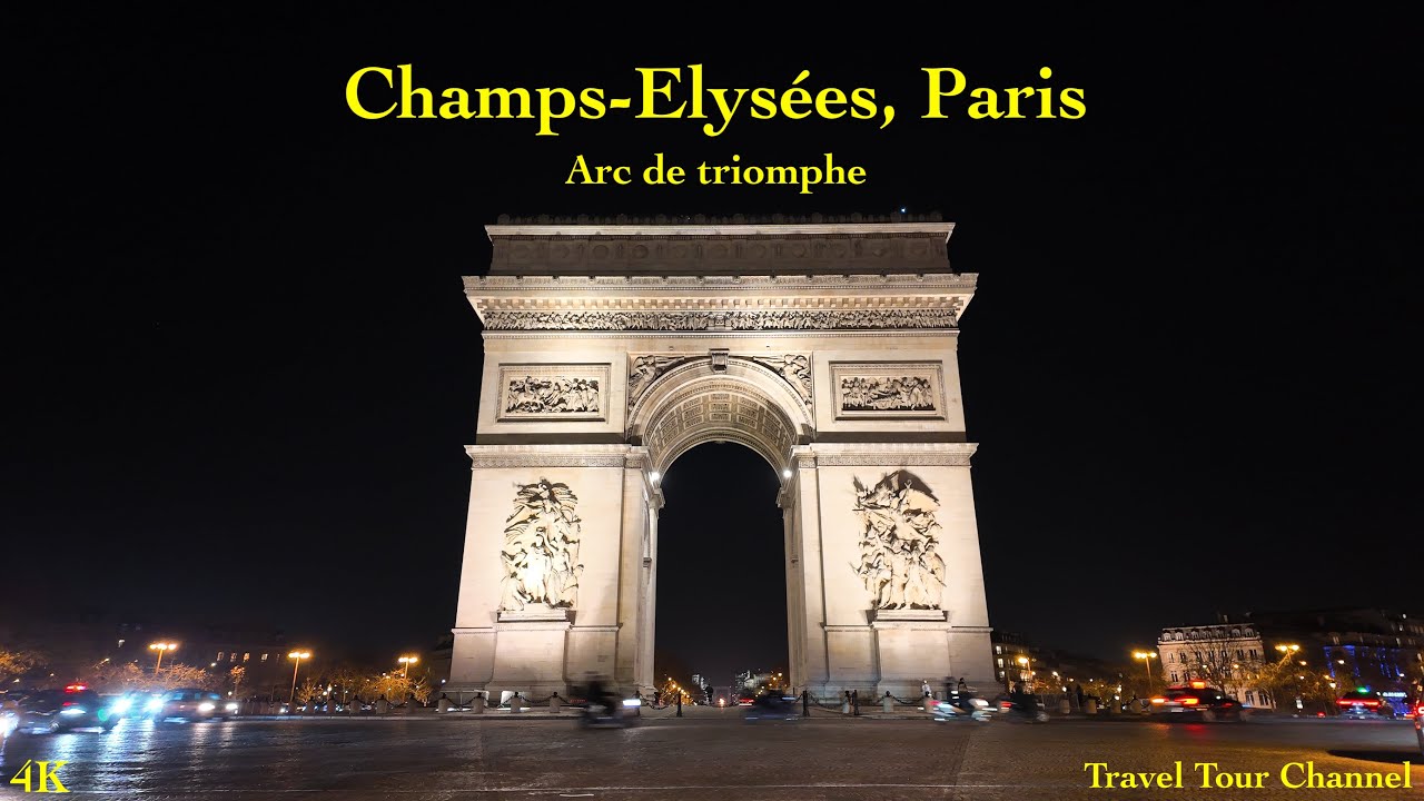 🇫🇷 Paris - Walking Tour 4K ( Champs-Elysées) Christmas time