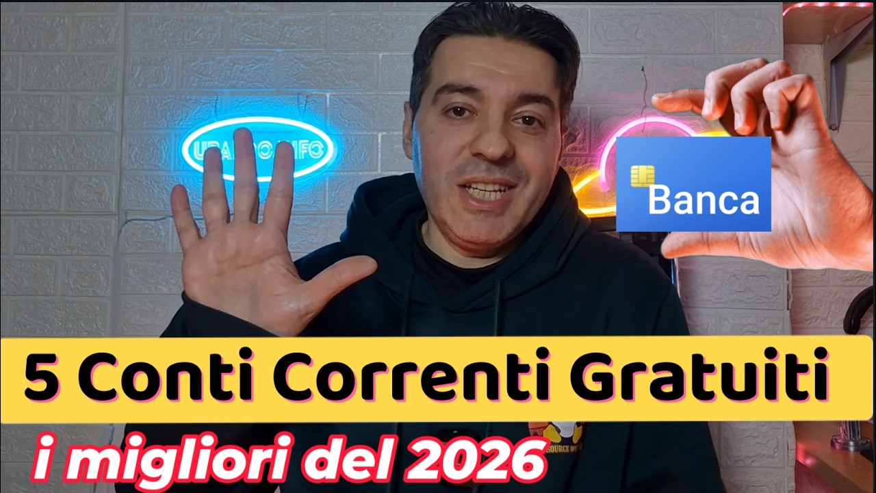 5 migliori  Conti correnti gratuiti online del 2026 confronto e recensione
