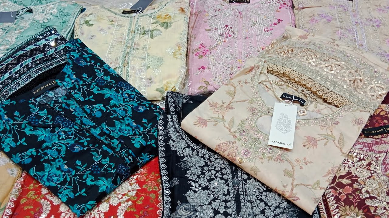 sadabahar stitched collection 2025💥🔥| sadabahar stitched💞 | ready to wear👗 | luxury collection🌸