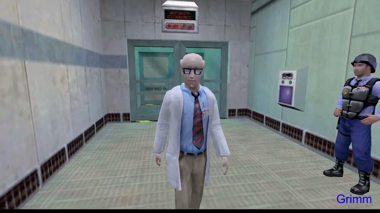 Half-Life часть 1 начало