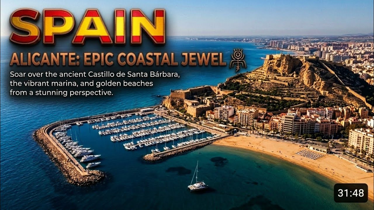 IS THE CITY OF ALICANTE REALLY BEAUTIFUL? 🌇✨3 DAYS WITH BREATHTAKING VIEWS & CITY TIMELAPSES! 🚁🌴