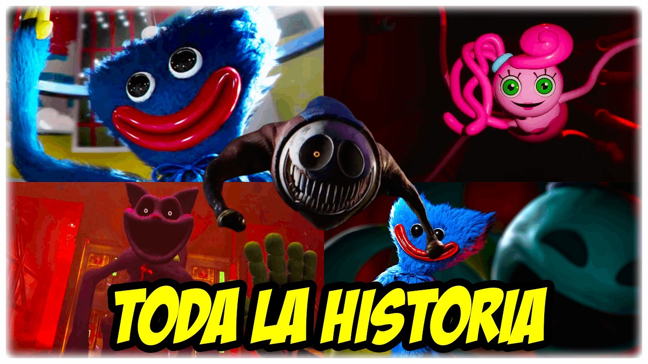 Toda la Historia de Poppy Playtime Resumida (Sin relleno)