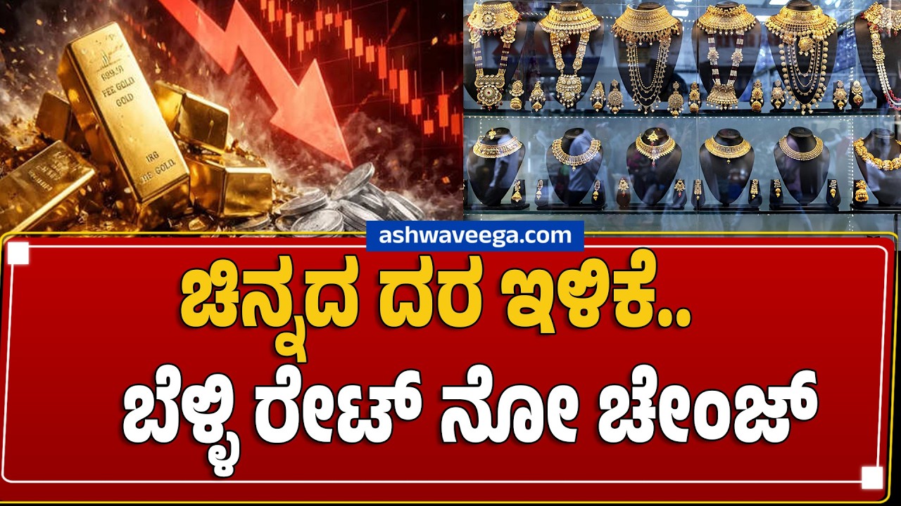 Gold Price Drops After ₹1.57L Silver Stable | War Impact