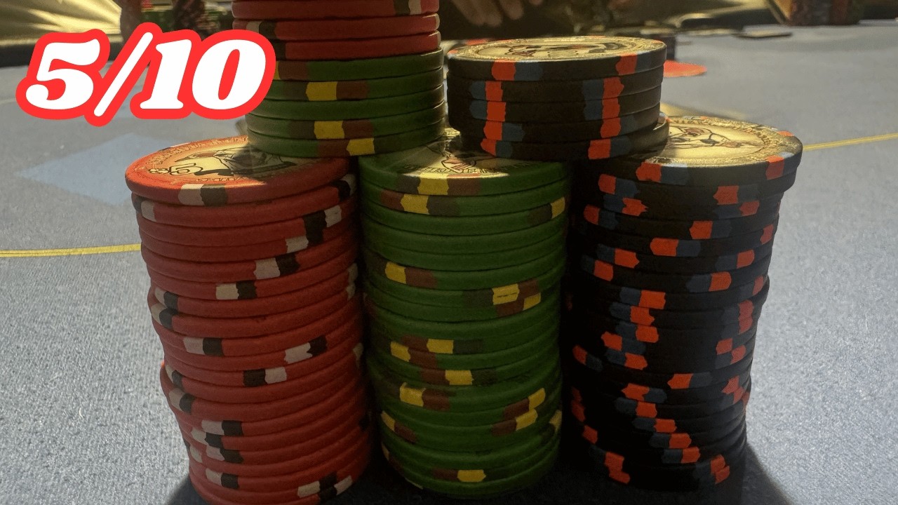 We Play A Massive 5/10 Session In Sarasota Florida  !!! -  Kyle Fischl Poker Vlog Ep 253