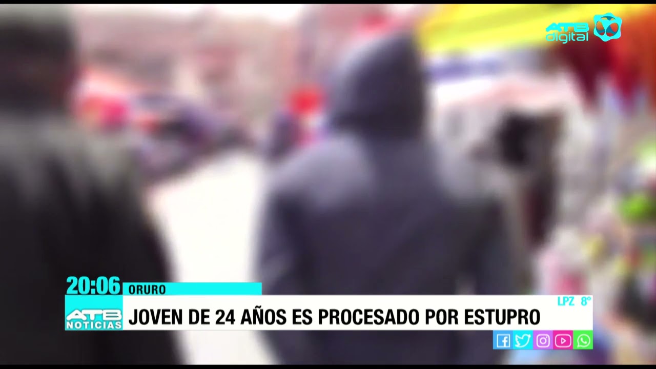 Joven es procesado por estupro en Oruro