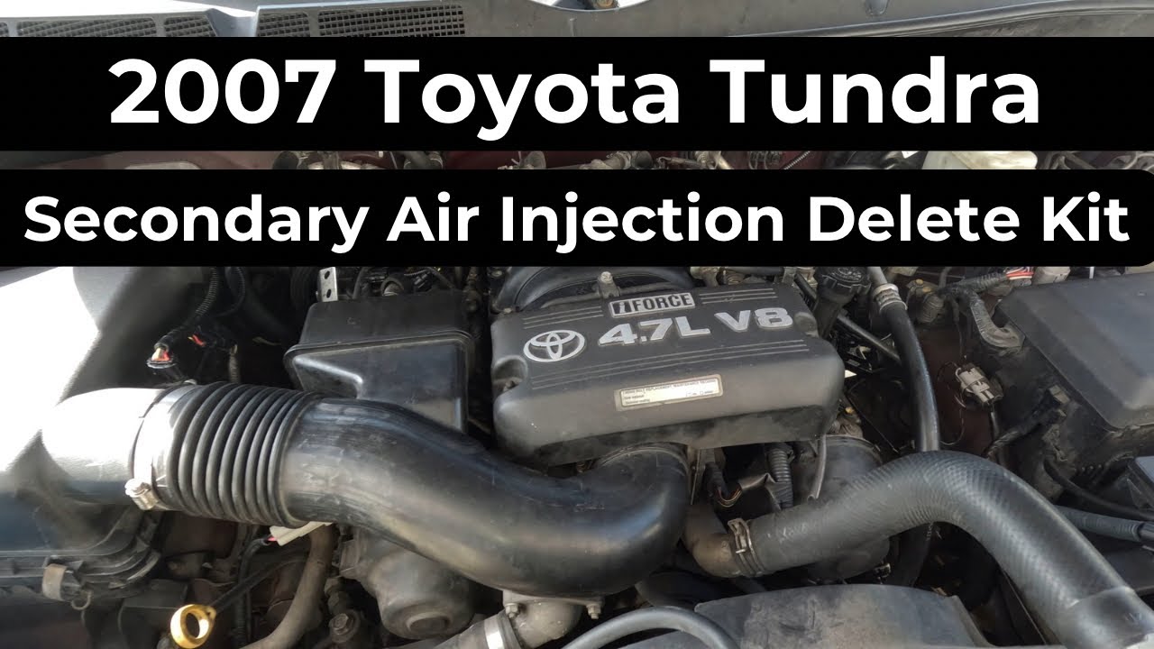 Toyota Tundra Secondary Air Injection Delete Kit