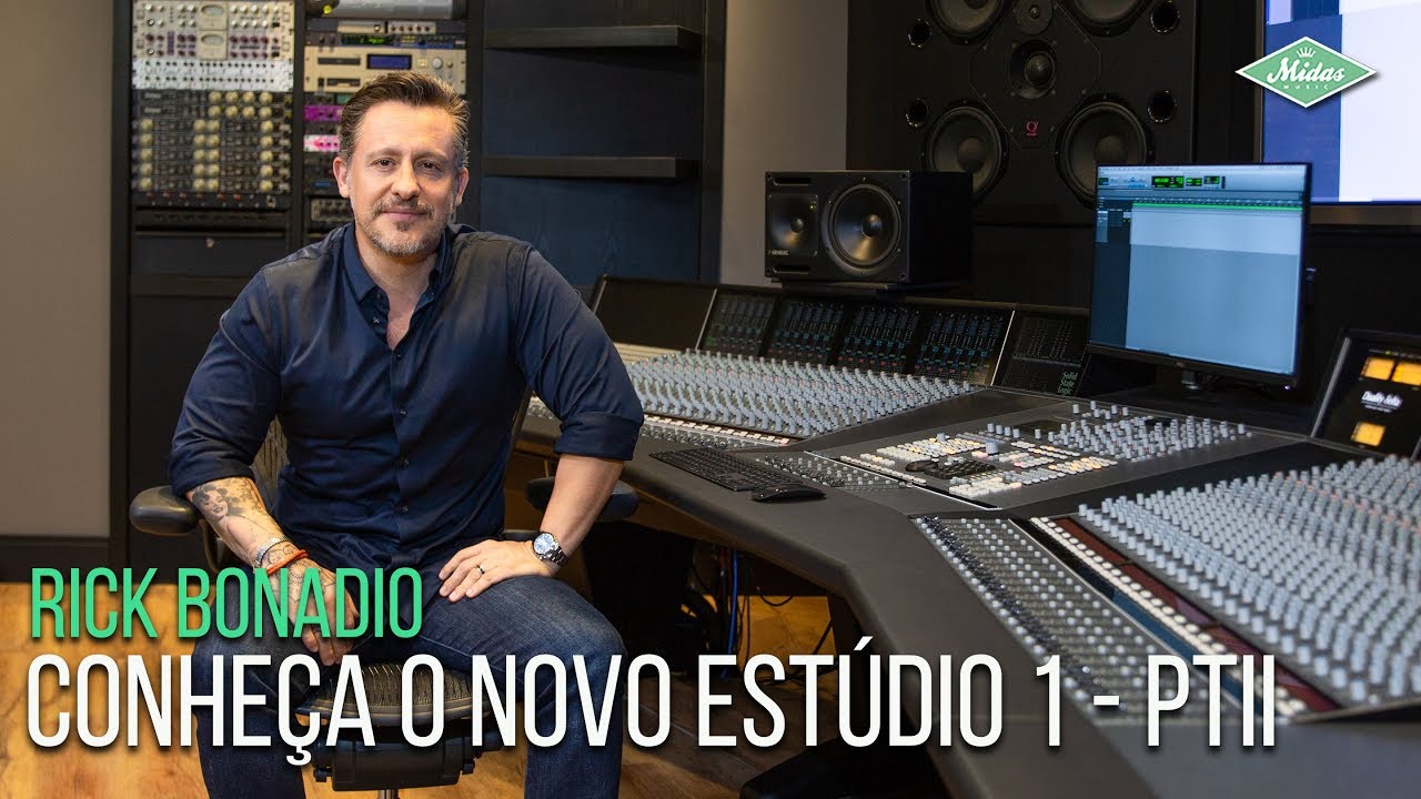 Conheça o Novo Estúdio 1 do Midas Music (Parte 2)