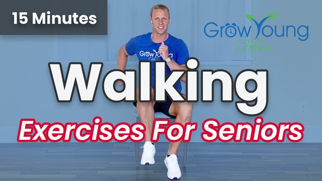 15 Min | Indoor Walking + Marching For Weight Loss | For Seniors, Elderly, Older Adults, Beginners