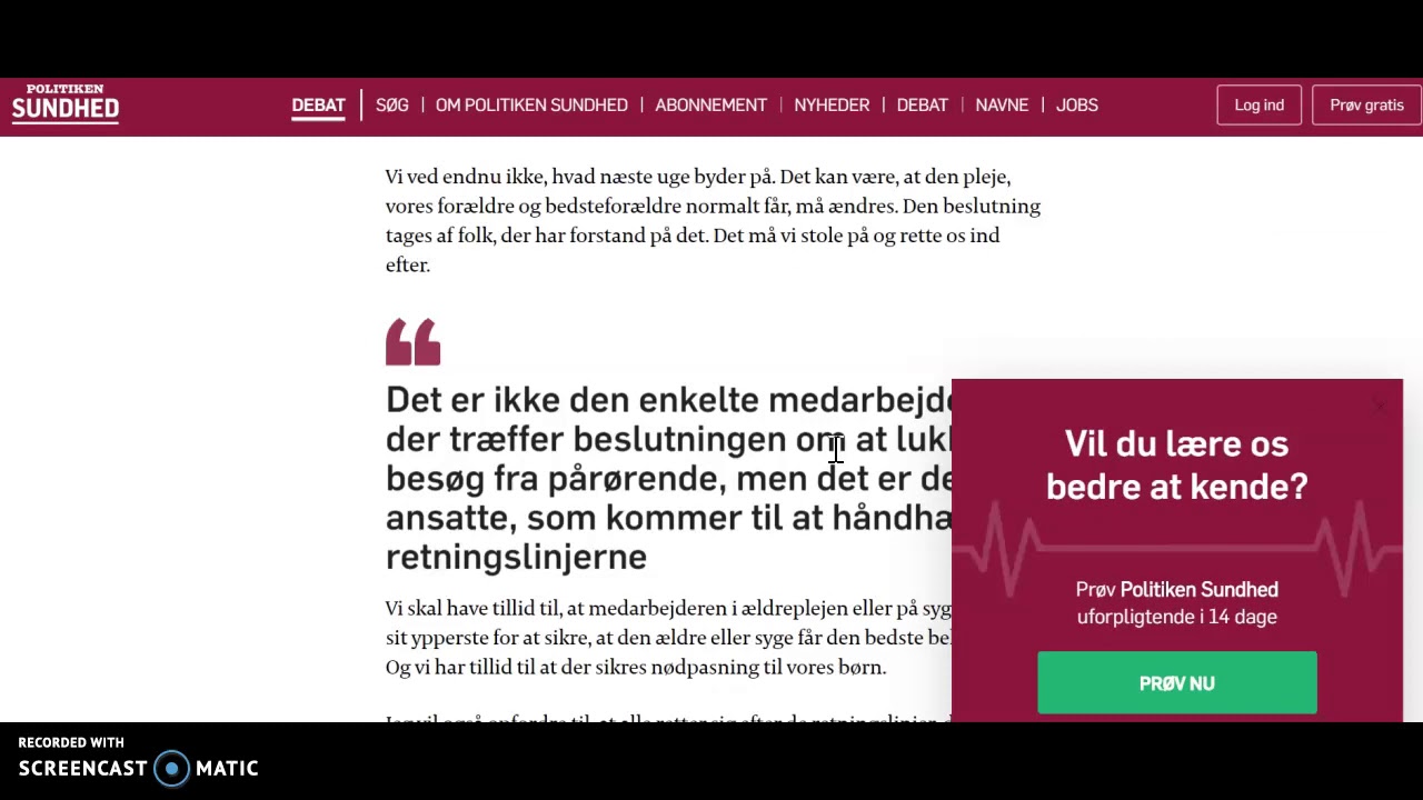 Debatindlæg