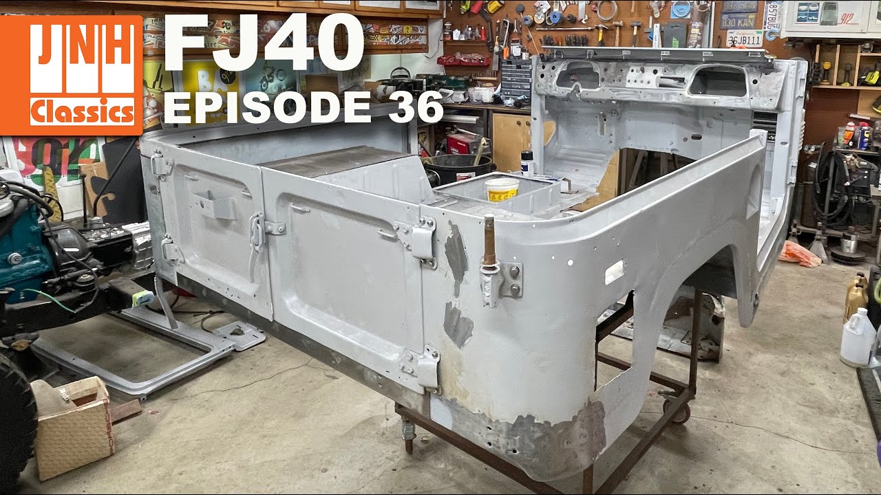 FJ40 Restoration (Episode 36) - Rear Sill Install FJ40