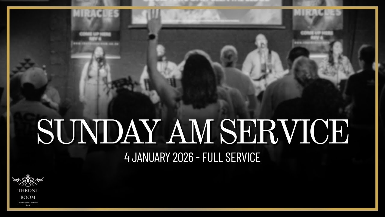 Throne Room Live Service  | Sunday morning service| Throne Room Church | 4 January 2026