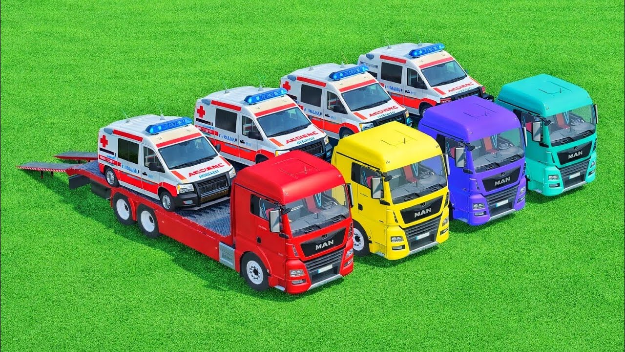 Disaster Route Challenge! Saving the American Mixer Trucks 🚚💥 | Farming Simulator 22 #10