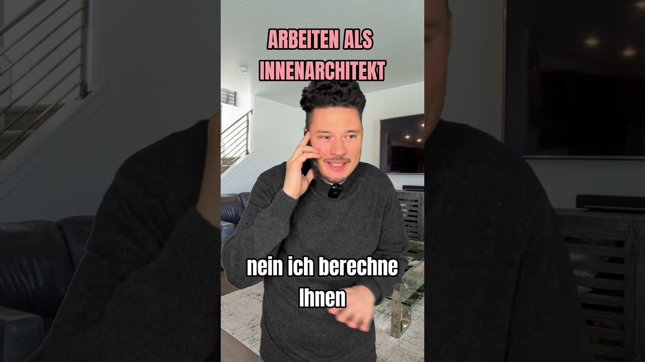 Arbeiten als Innenarchitekt - Erwartung VS. Realit&auml;t