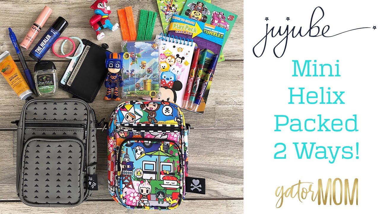 Ju-Ju-Be Mini Helix Packed 2 Ways | GatorMOM