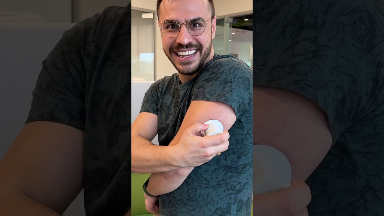 Надеваю свой первый Dexcom G7!