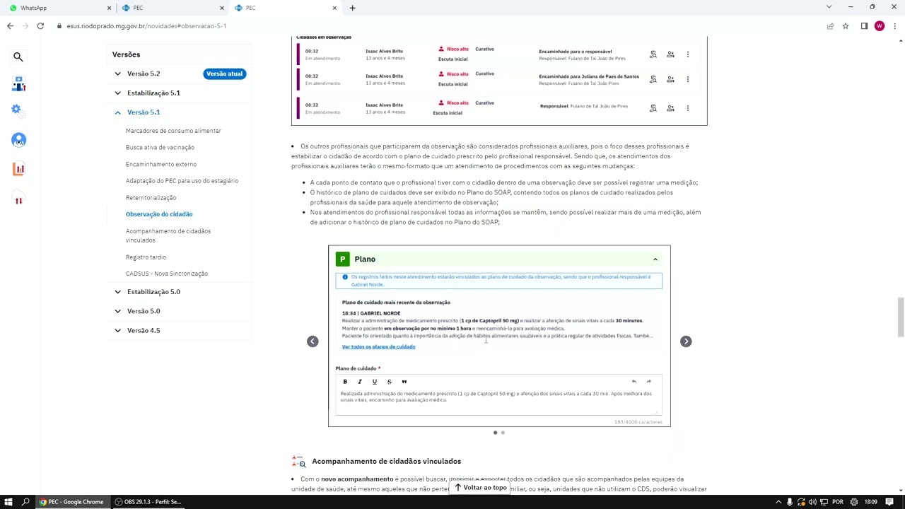 e-SUS APS - Esclarecimentos sobre o 