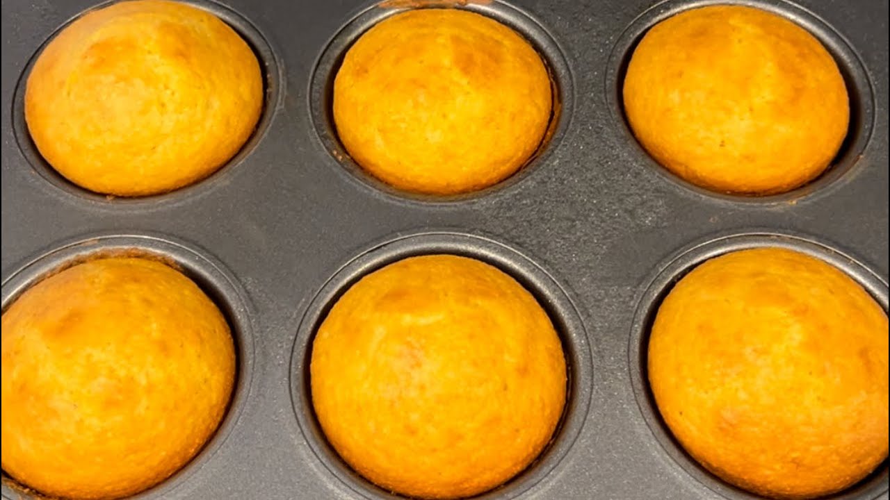 Домашние кукурузные маффины