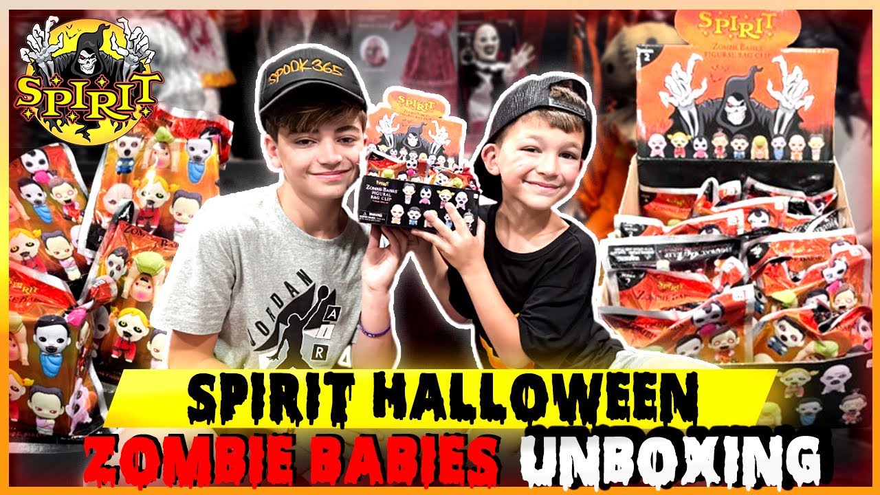 NEW Spirit Halloween 2025 Zombie Babies Series 2 Blind Bags 👶🧟 