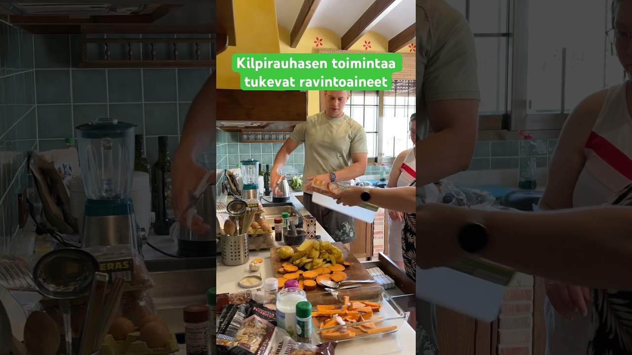 KILPIRAUHASEN TOIMINTAA TUKEVAT RAVINTOAINEET #Kilpirauhanen #Ravinto #Hormonitoiminta #Ravitsemus