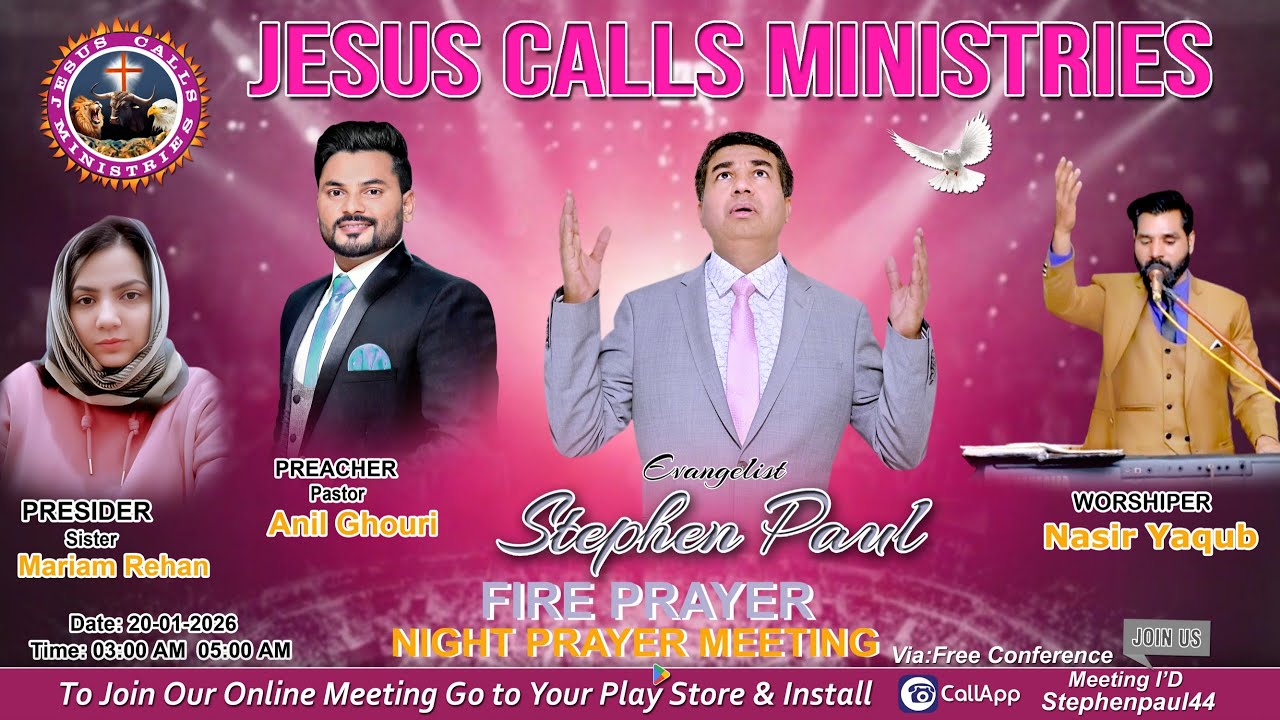 🔴 Jesus Calls Ministry | Live Meeting - 20 January 2026 | Norway Oslo