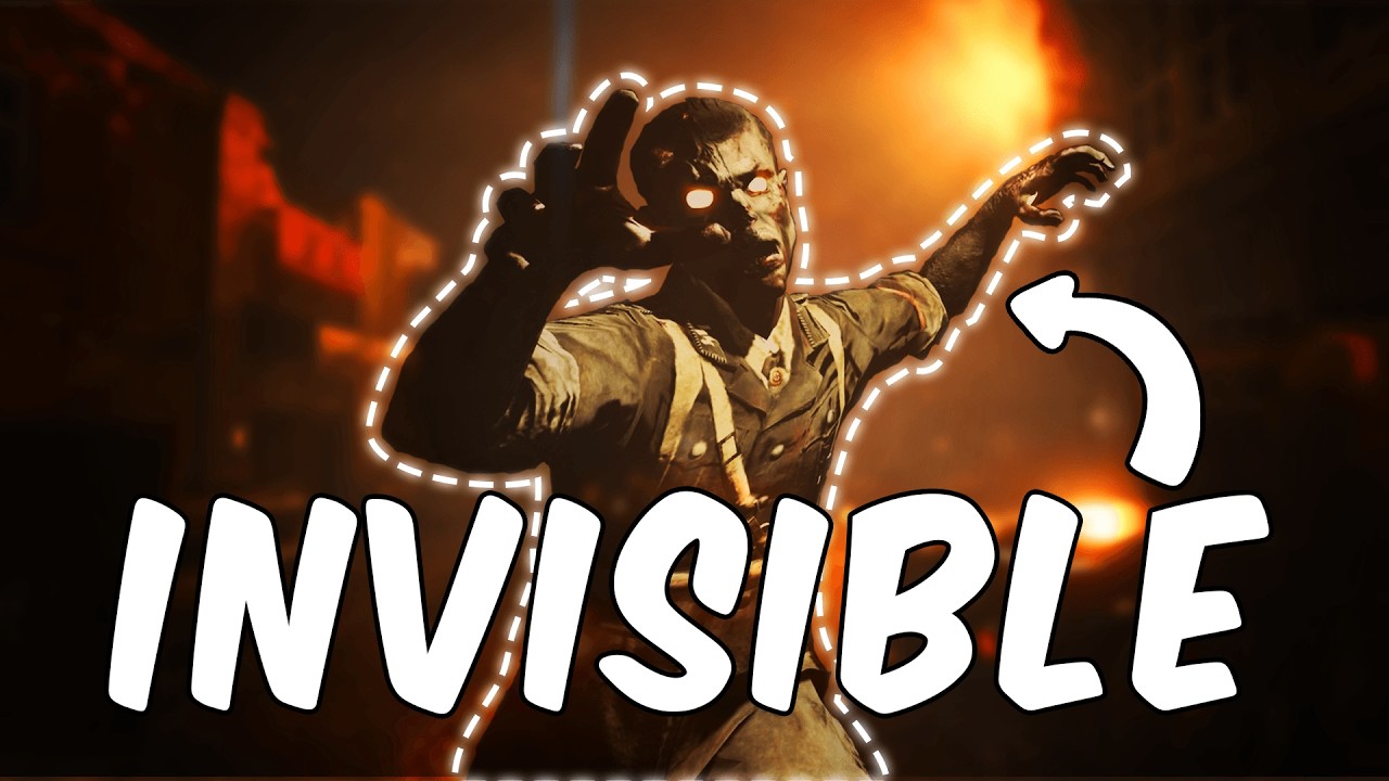 BO2 Zombies but they are INVISIBLE