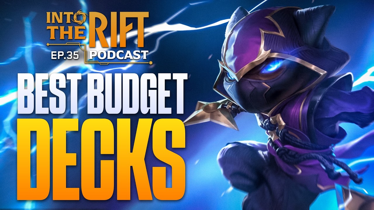 The BEST BUDGET DECKS for Riftbound Vendetta! &mdash; Into the Rift Podcast #35