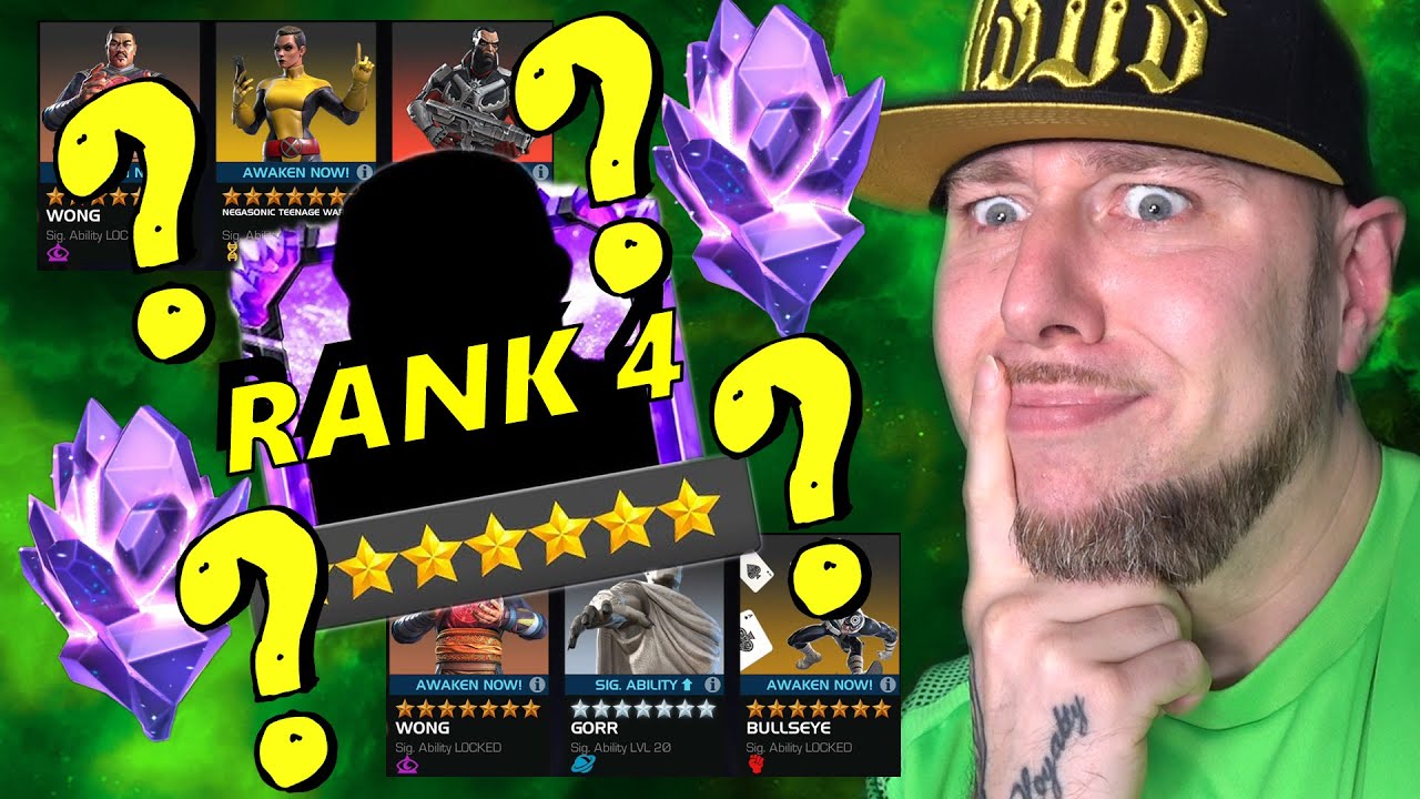 7 STAR SELECTORS PLUS NEW RANK 4 Marvel Contest of Champions
