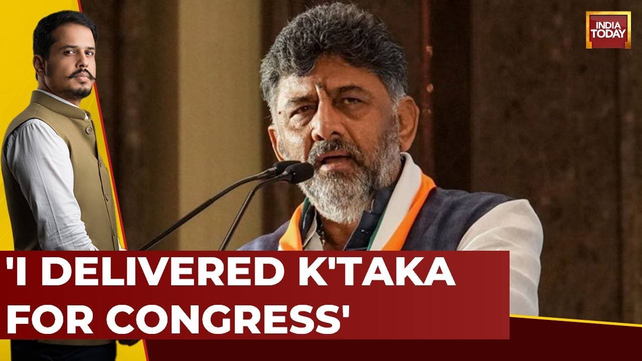'One Man With Courage Makes A Majority': D K Shivakumar Flexes Muscle Before Delhi Visit