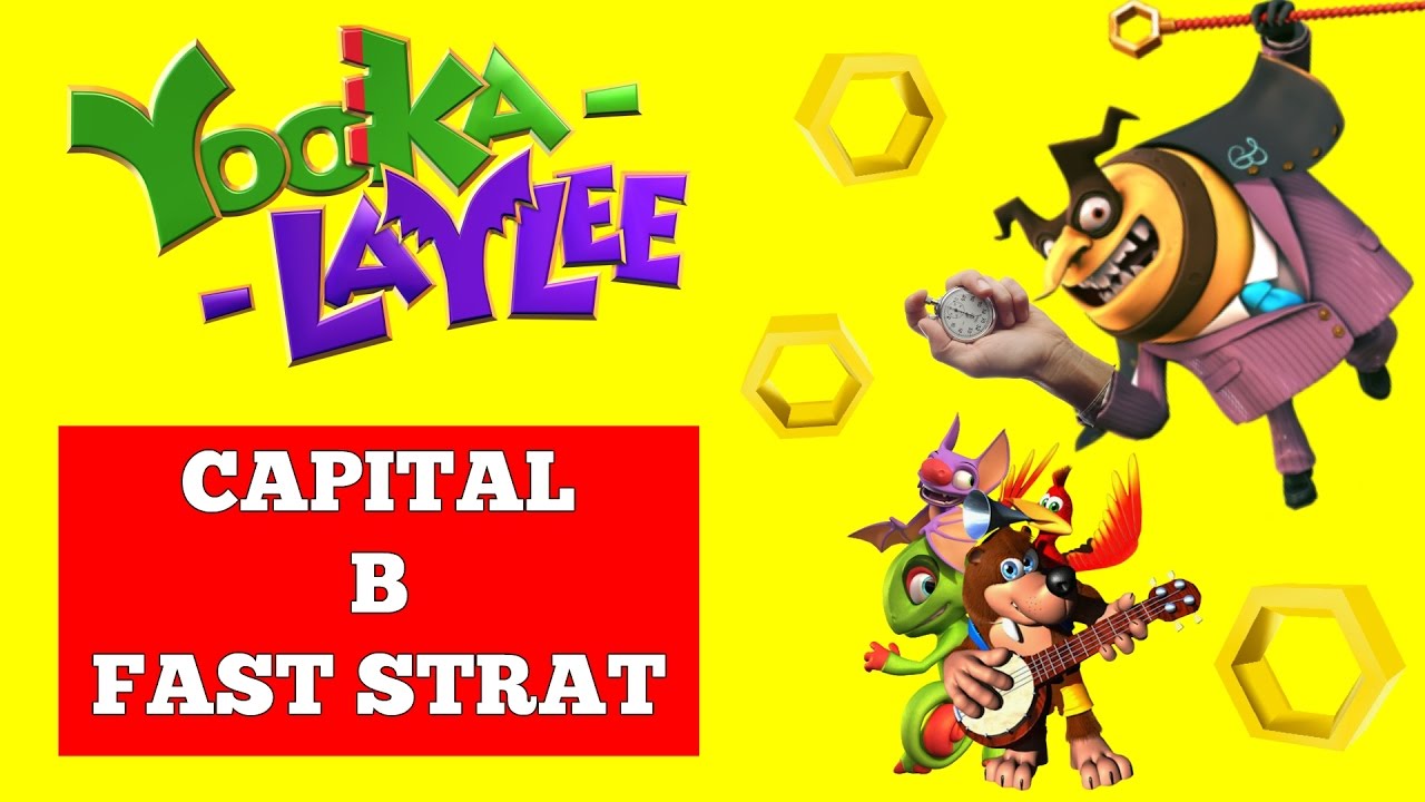 Yooka Laylee - Capital B Boss Fight - Speedrun Strategy