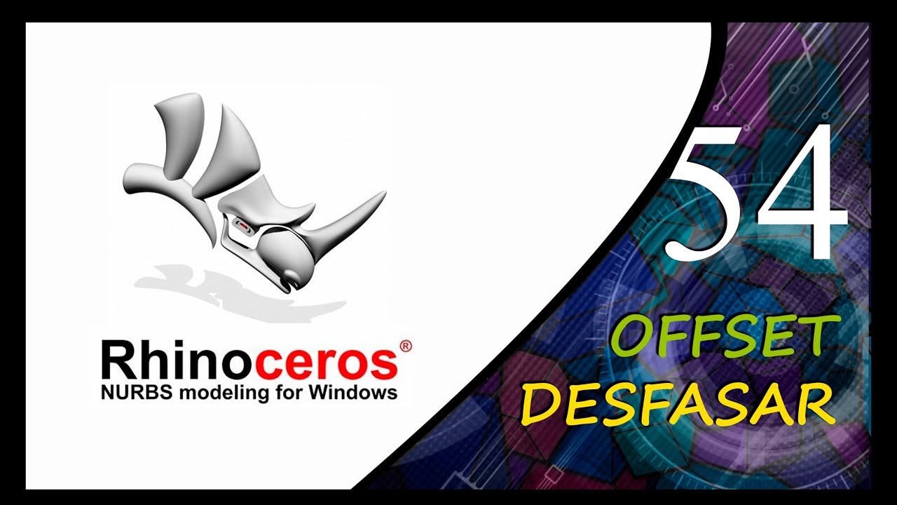 Rhinoceros 3D   (OFFSET - DESFASAR)