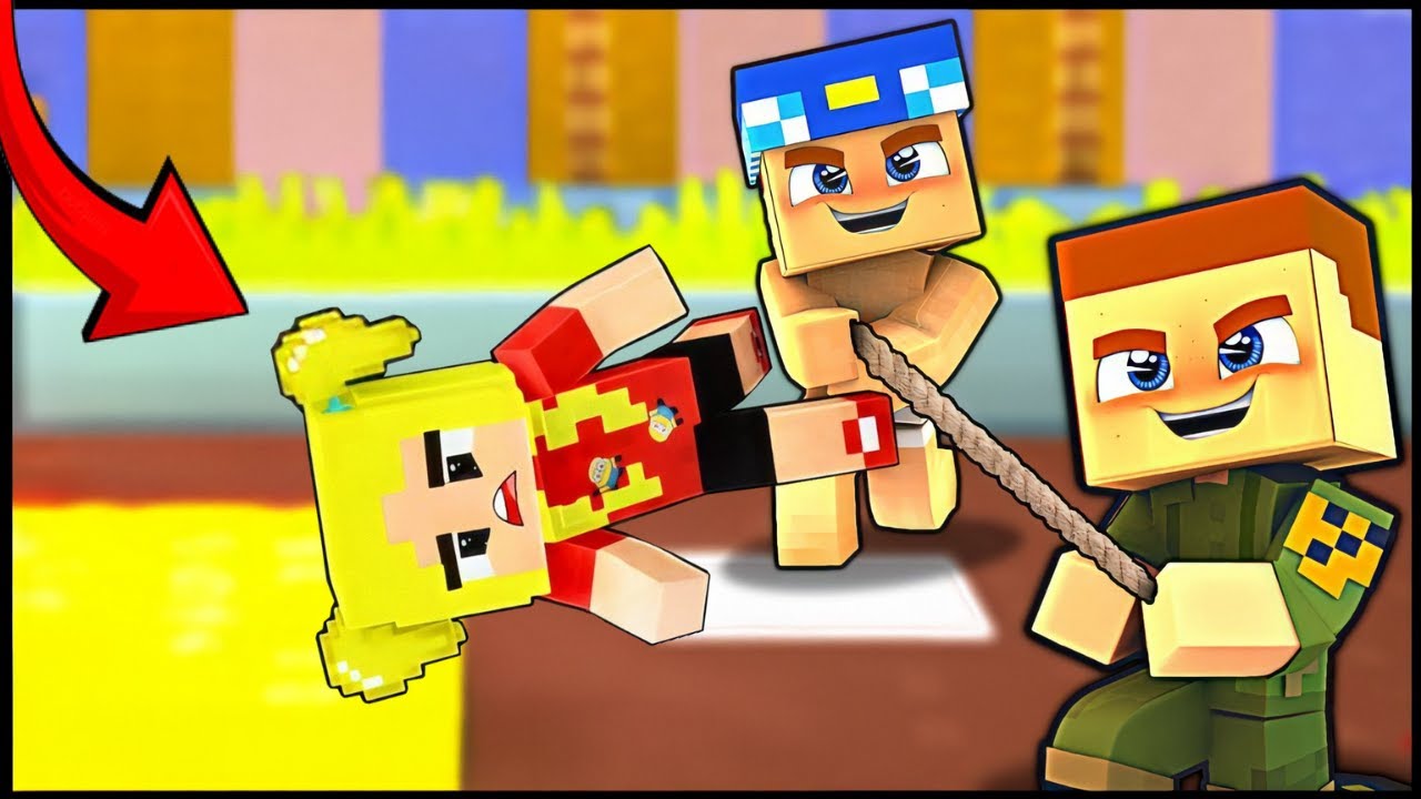 BEBEK ASKER VE BEBEK POLİS EBRARA TUZAK KURDU 😱 - Minecraft