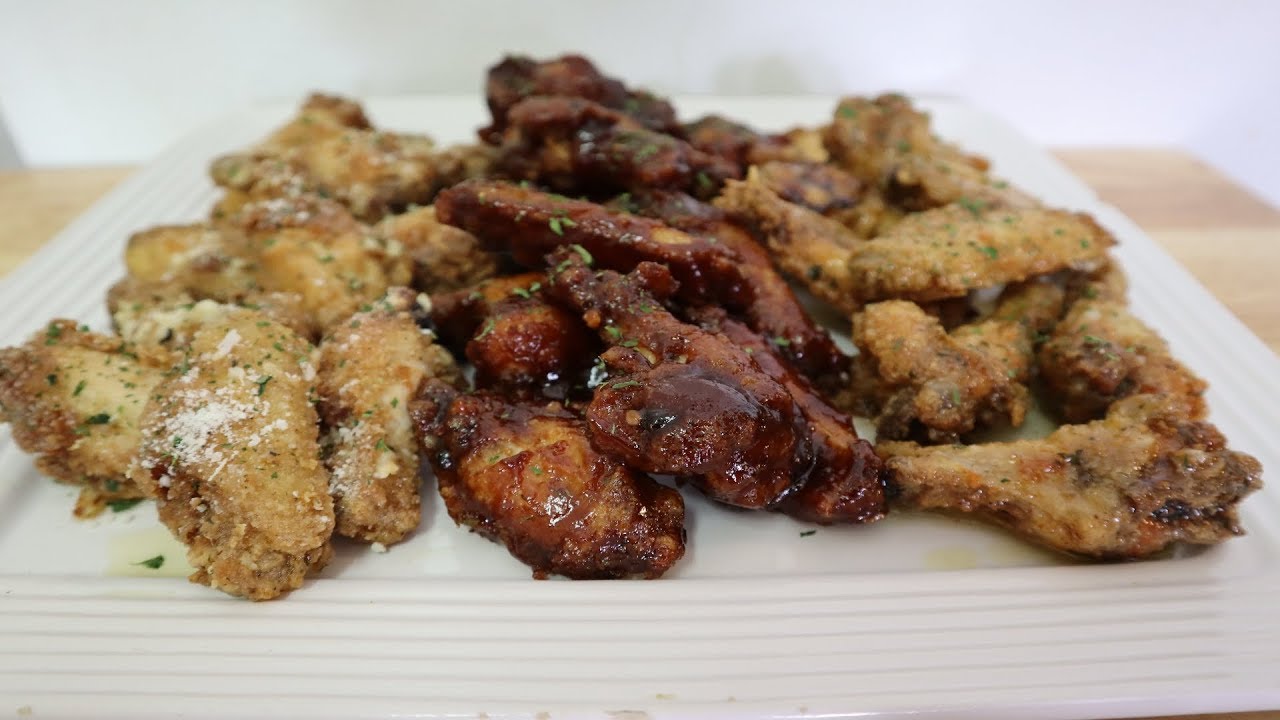 How To Make Parmesan Garlic Chicken Wings
