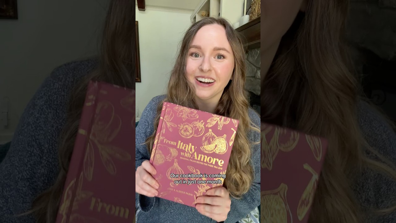 Our New Cookbook! &hearts;️🍝