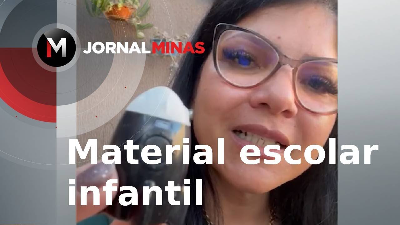 Material escolar infantil - Jornal Minas
